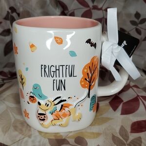 Rae Dunn Disney Pluto Fun Halloween Mug‎